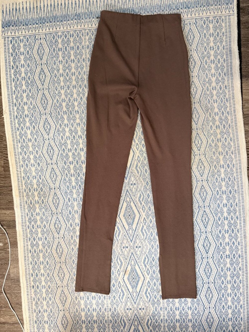 ANINE BING Max Paneled Split-Hem Ponte Pants-Espresso/Brown- US 0/2 MSRP $229 - Picture 14 of 14